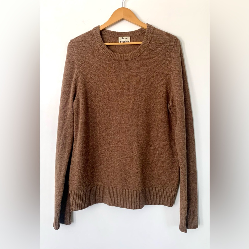 Acne Studios Shetland wool crew neck sweater Unisex good conditions XL